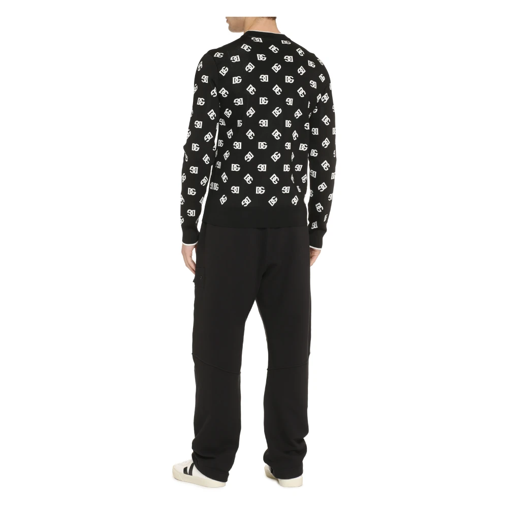 Dolce & Gabbana Stijlvolle Sweater voor Trendy Look Black Heren
