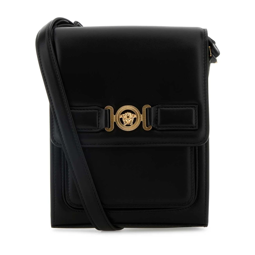 Versace Medusa Biggie Crossbody Tas in Zwart Black Heren