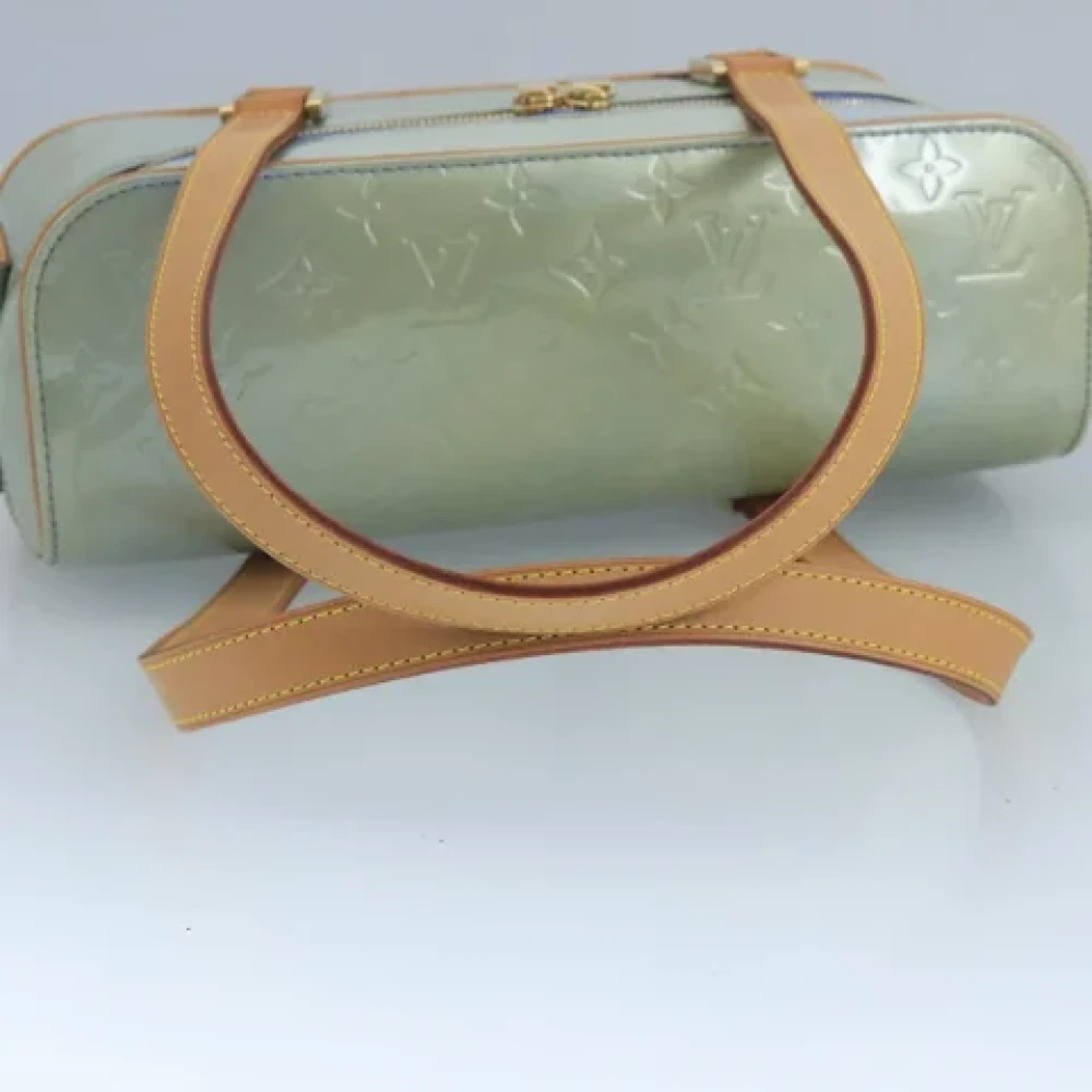 Louis Vuitton Vintage Pre-owned Leather handbags Green Dames