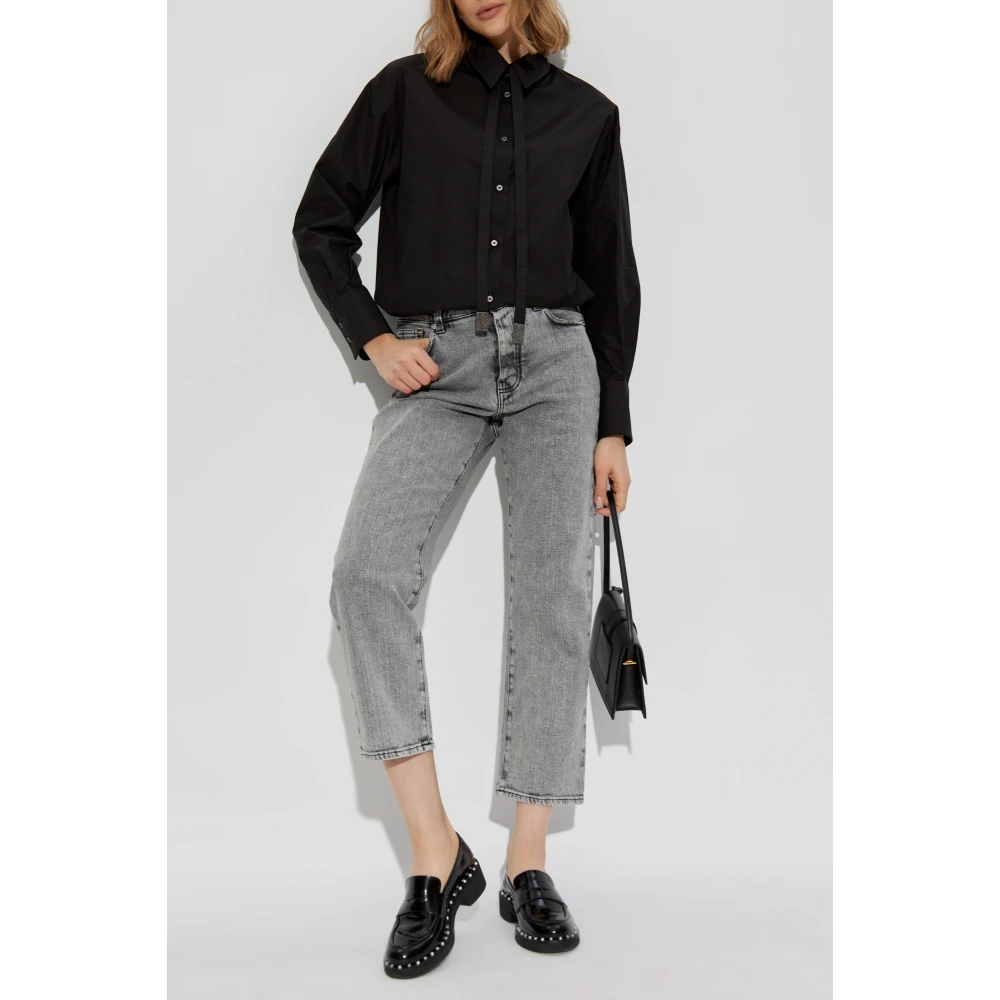 Fabiana Filippi Jeans met zakken Gray Dames