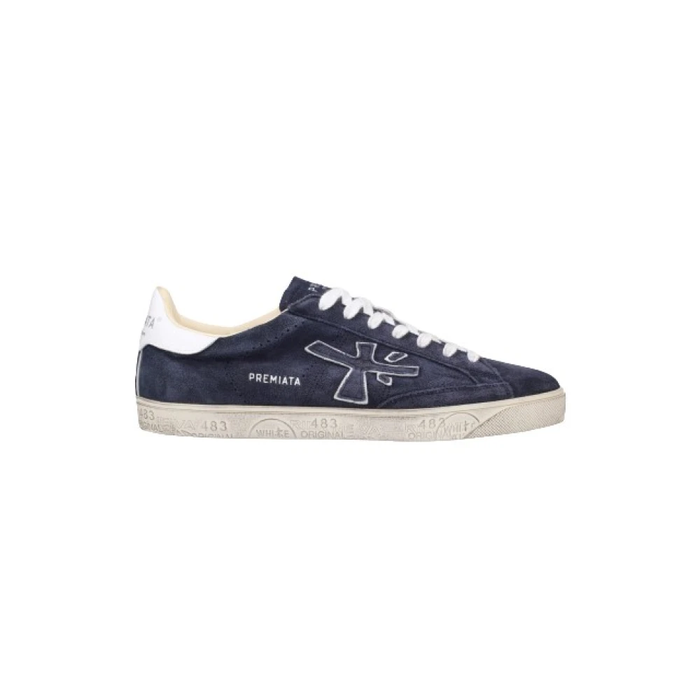 Premiata Steven Sneakers Heren Schoenen Blauw
