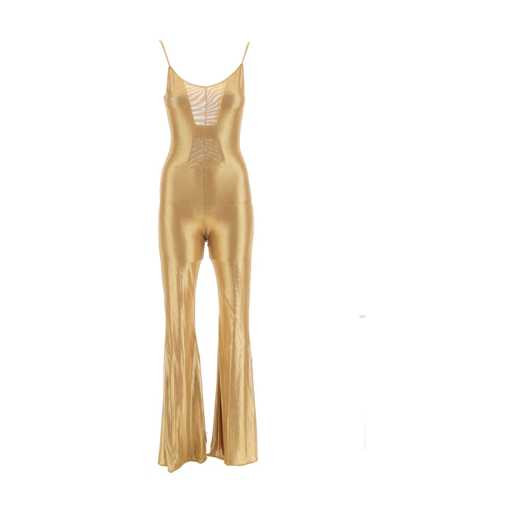 Oseree Jumpsuits Yellow Dames