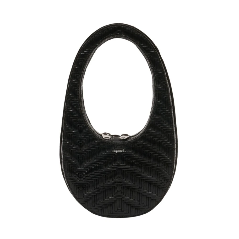 Coperni Women's Brown Mini Swipe Handbag - Handbags - One Size - Bags
