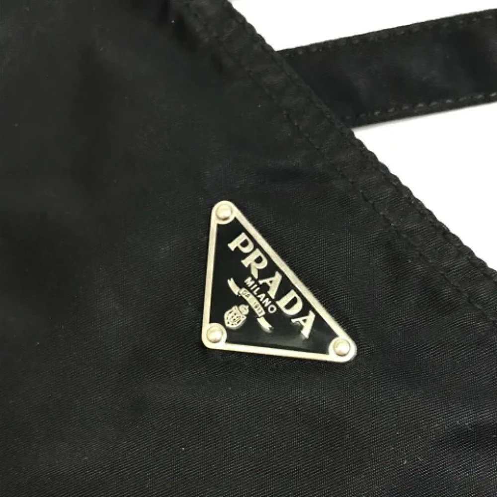 Prada Vintage Pre-owned Fabric prada-bags Black Dames