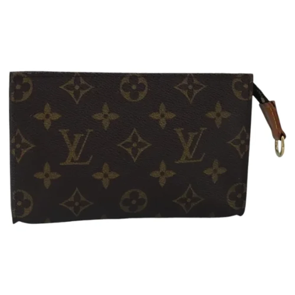 Louis Vuitton Vintage Pre-owned Canvas pouches Brown Dames