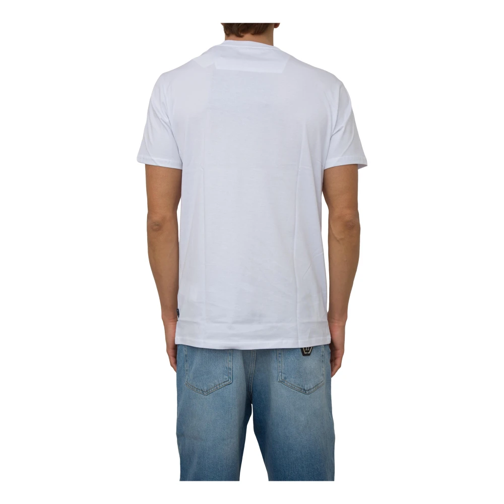 Philipp Plein Casual Katoenen T-Shirt White Heren