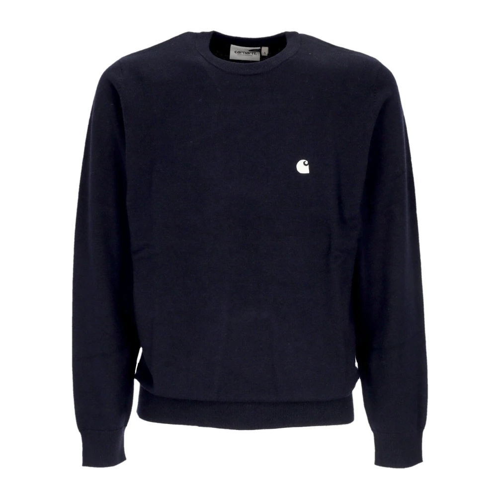 Carhartt Wip Men's Dark Navy/Wax Crewneck Sweater