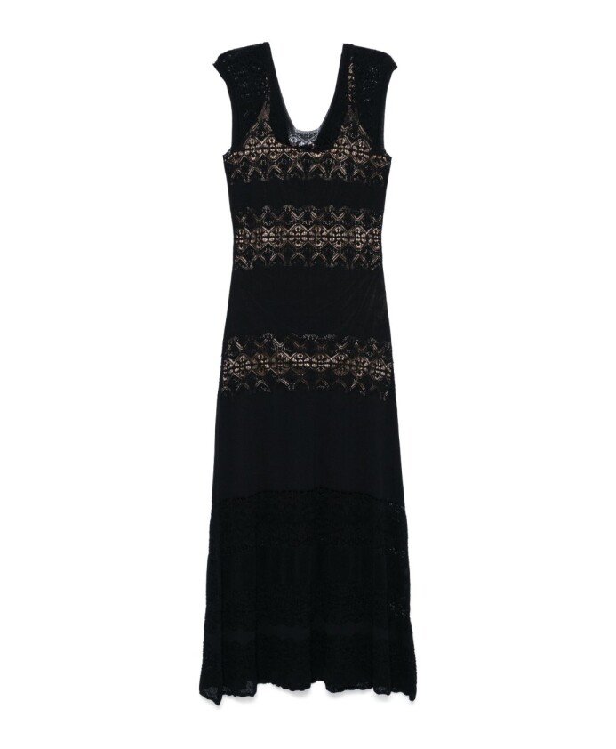 black-v-neck-sleeveless-slip-dress