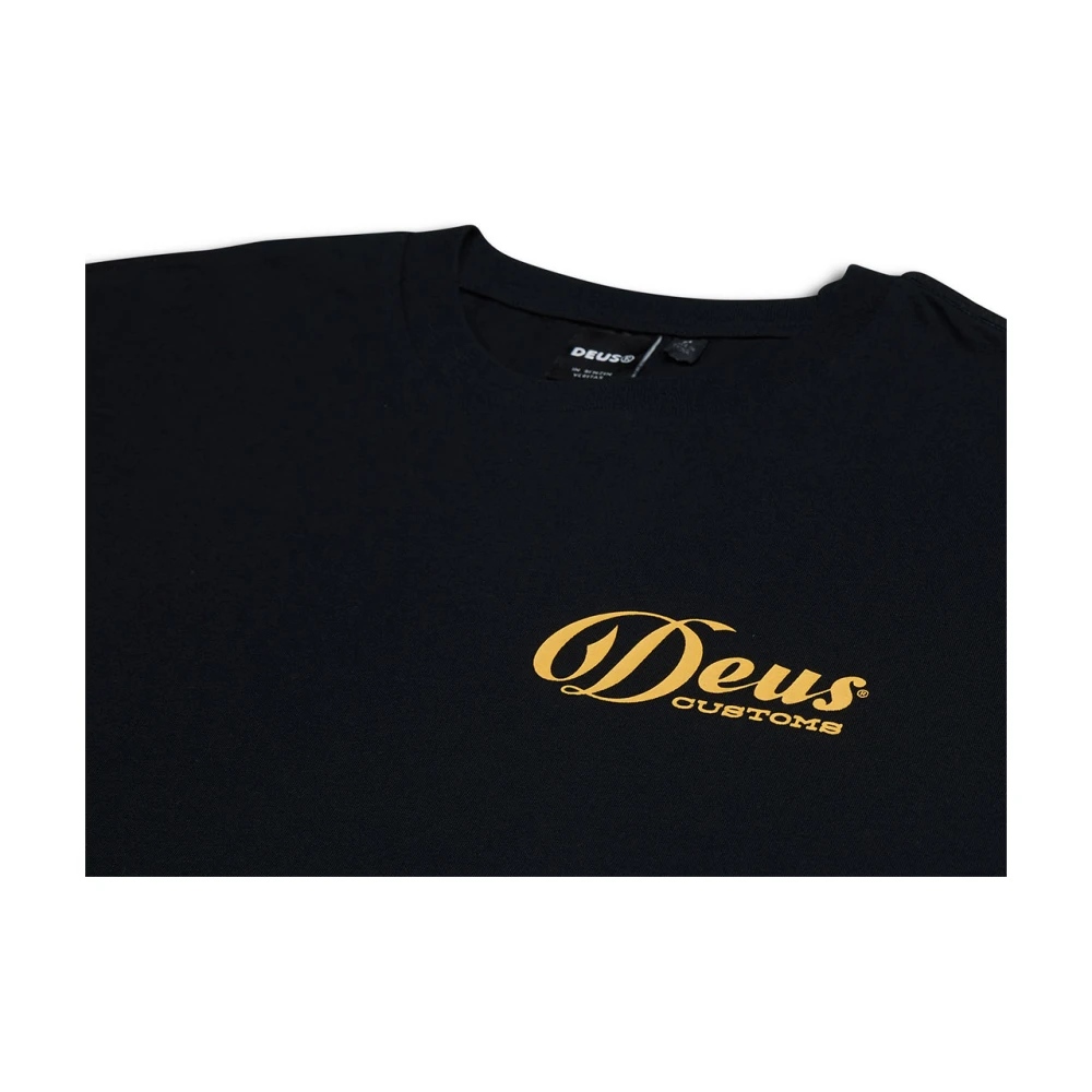 Deus Ex Machina Time Taker Zwarte Tee Black Heren