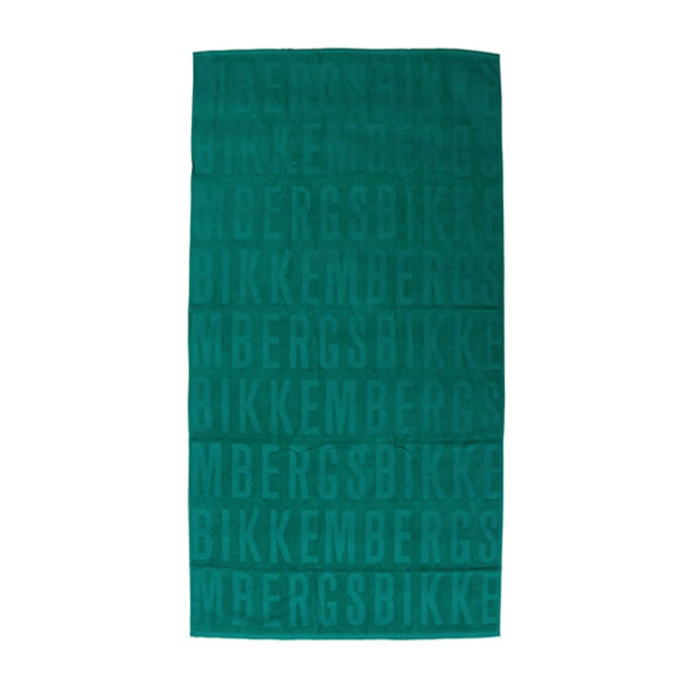 Bikkembergs Strandhanddoek 100% katoen Groen Green Unisex