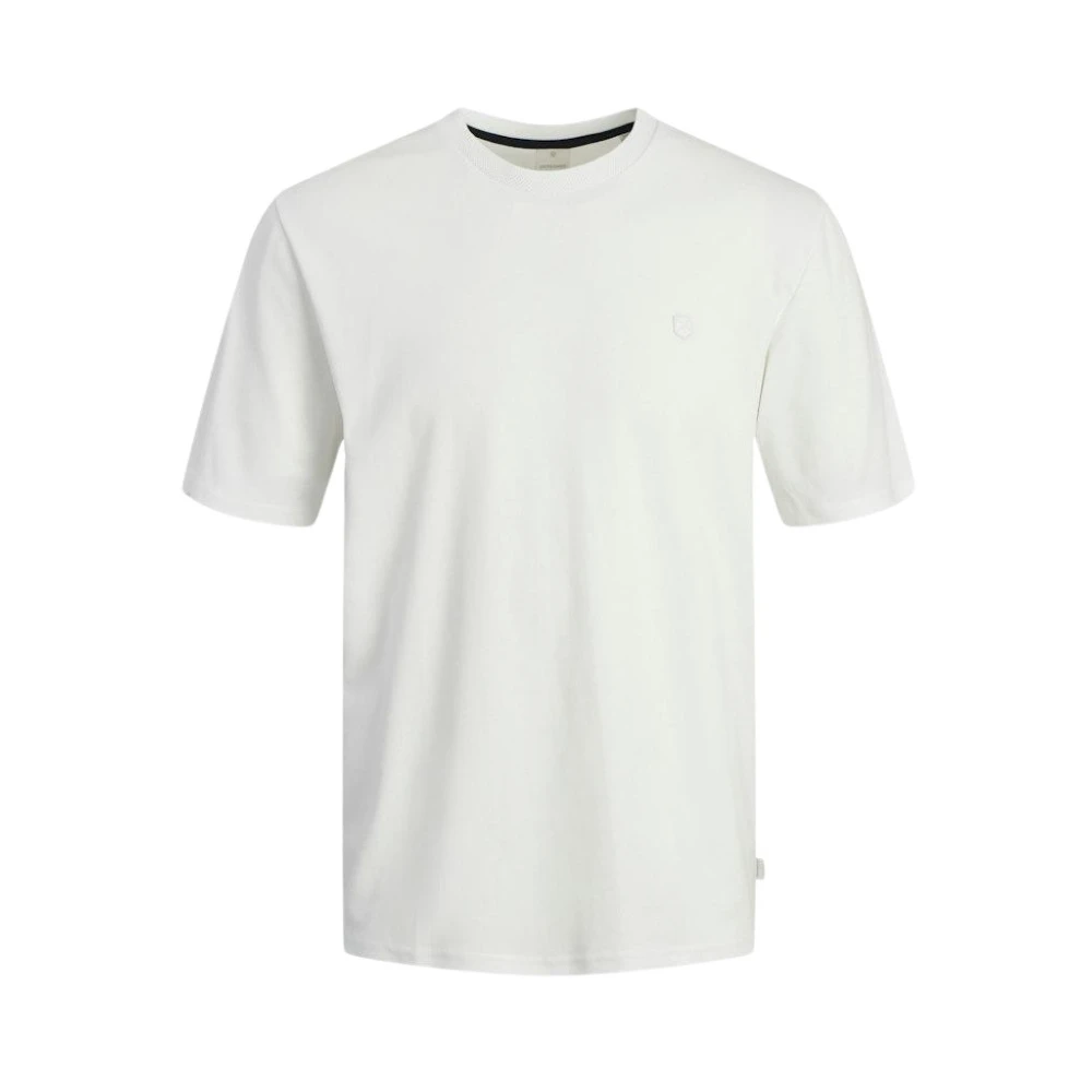 jack & jones Klassieke Crew Neck T-shirt voor Mannen White Heren
