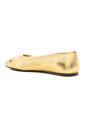 gold-tone-leather-flat-shoes-square-toe