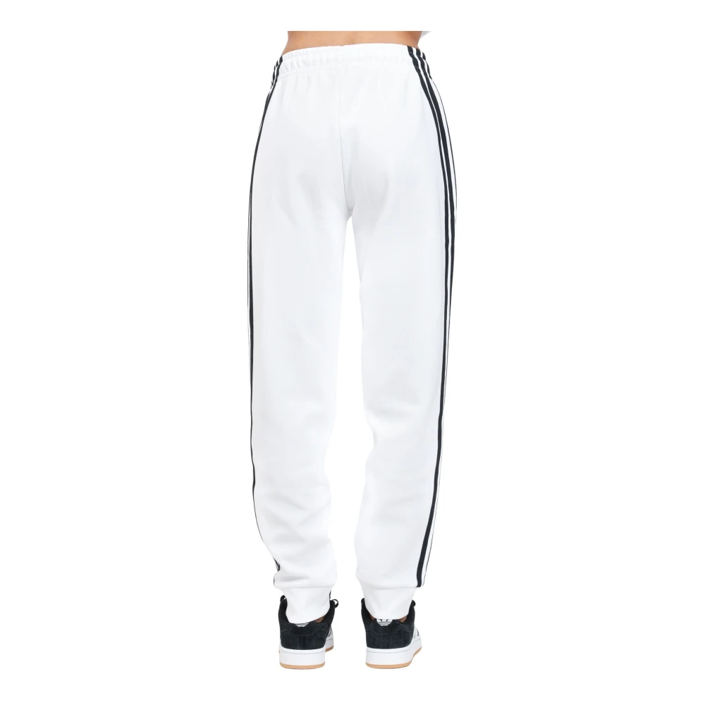 Adidas Witte Future Icons 3-Stripes Sportieve Broek White Dames