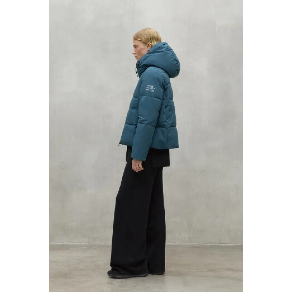 Ecoalf Waterdichte Ipala Jas met Ocean Thread Green Dames