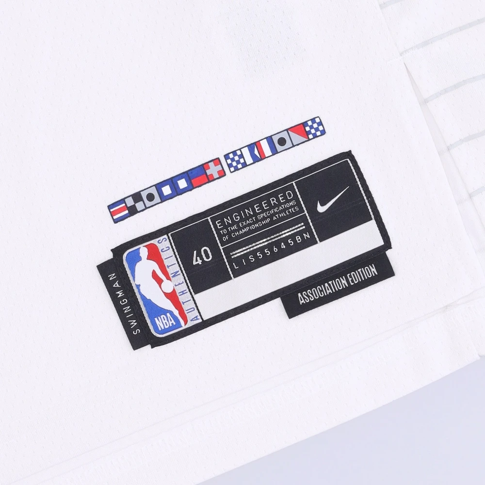 Nike Basketbal Tanktop Swingman Jersey Kawhi Leonard 2022 23 White Heren