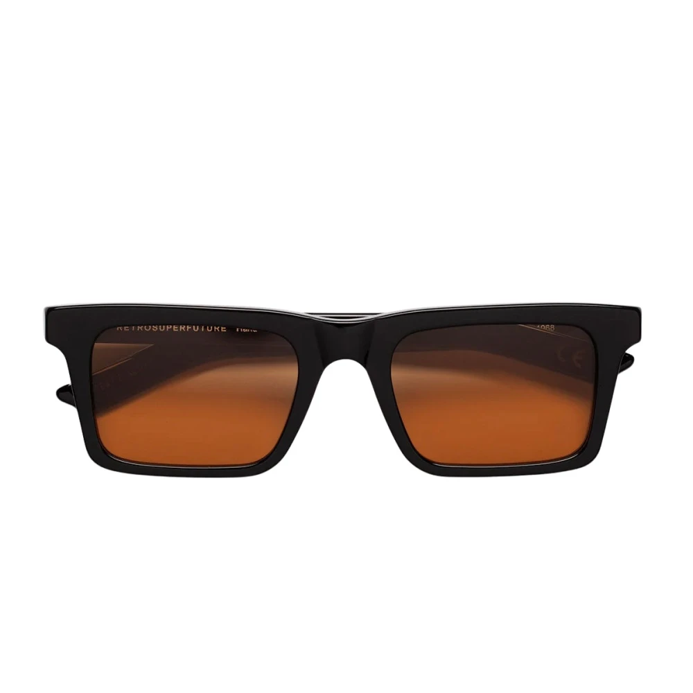 Retrosuperfuture Unisex Black Sunglasses - Sunglasses - 52 Mm - Accessories