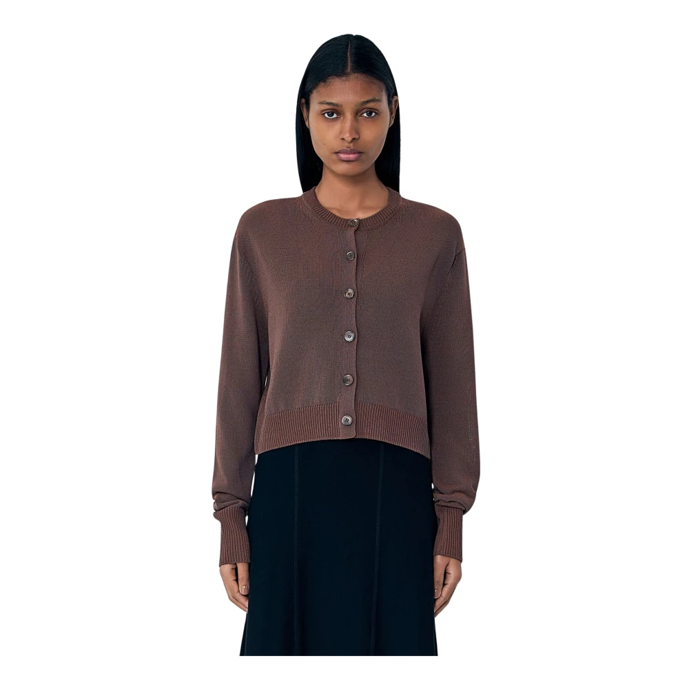 Our Legacy Donna Marrone Maglie, 2XS, New,