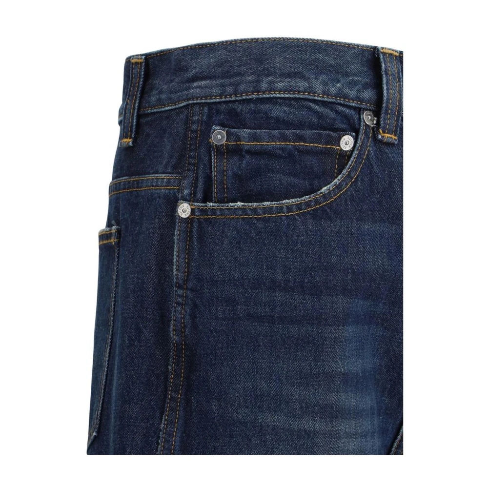 Khaite Klassieke Straight-Leg Jeans Blue Dames