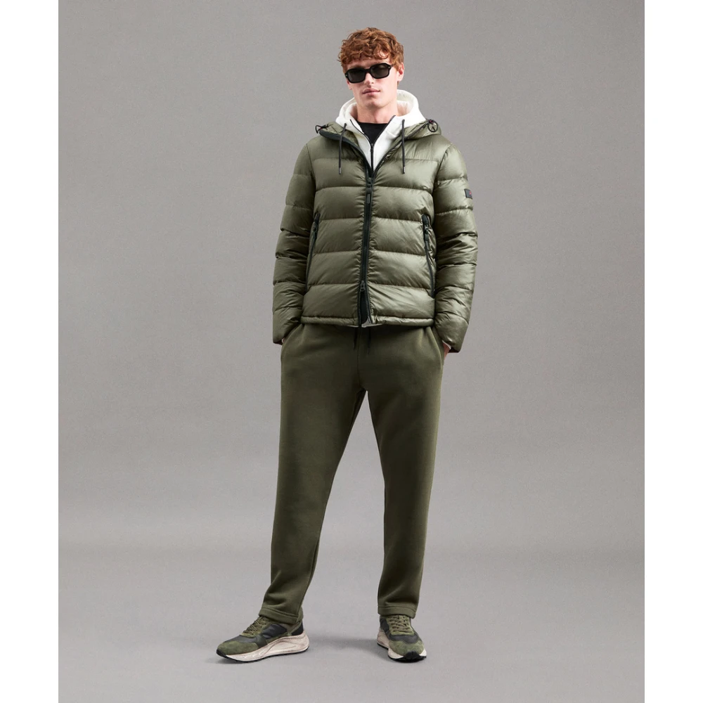Peuterey Groene Pufferjas Urban Stijl Green Heren