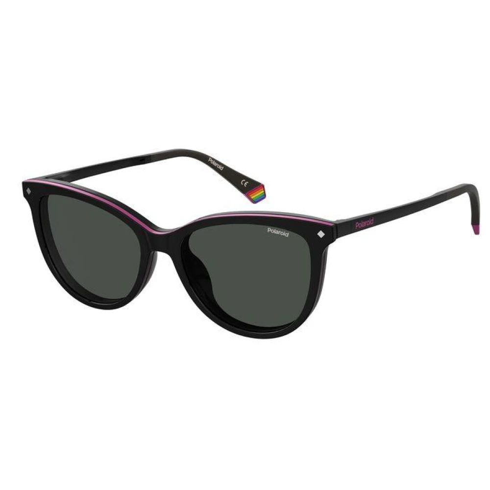 Polaroid Women's Black Classic Sunglasses - Sunglasses - 53 Mm - Accessories