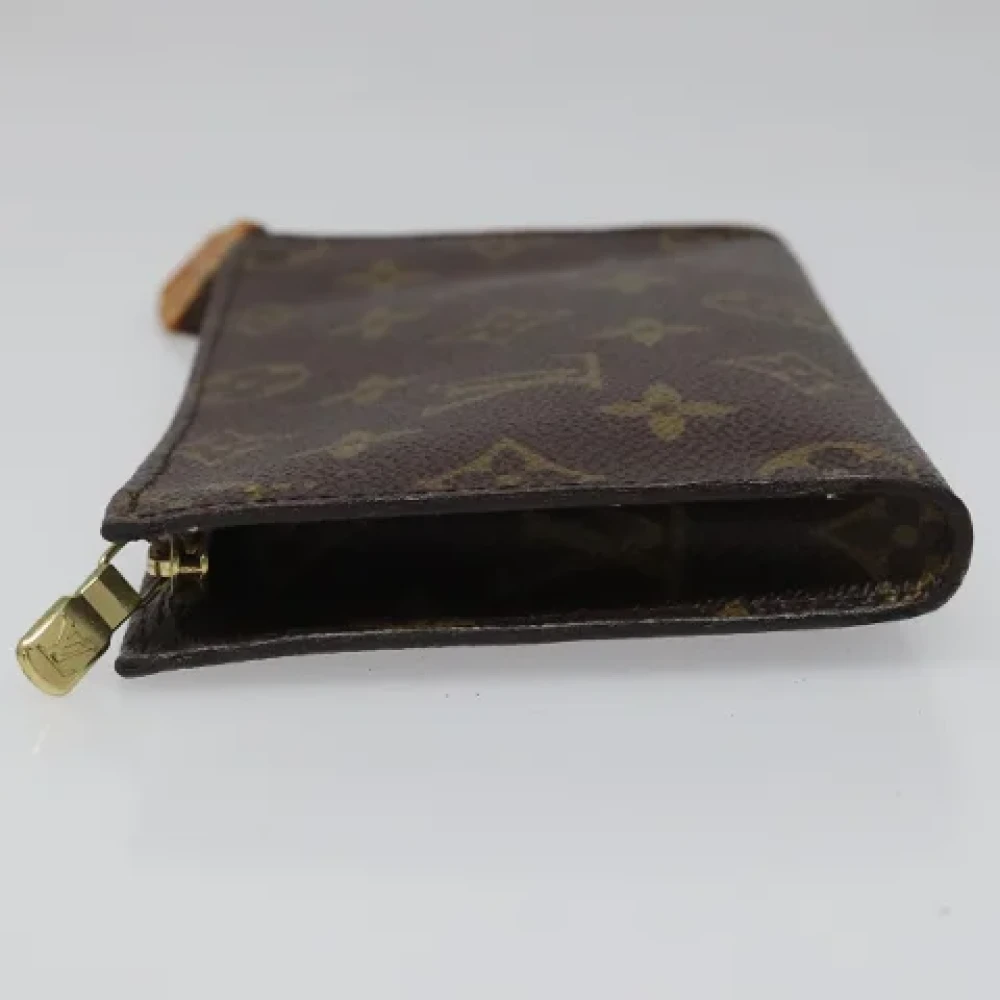 Louis Vuitton Vintage Pre-owned Canvas pouches Brown Dames