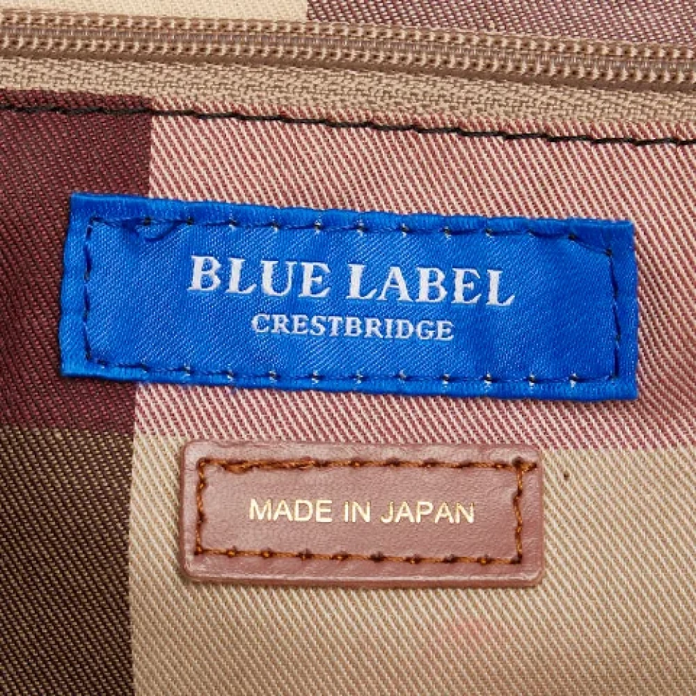 Burberry Vintage Pre-owned Canvas backpacks Pink Dames