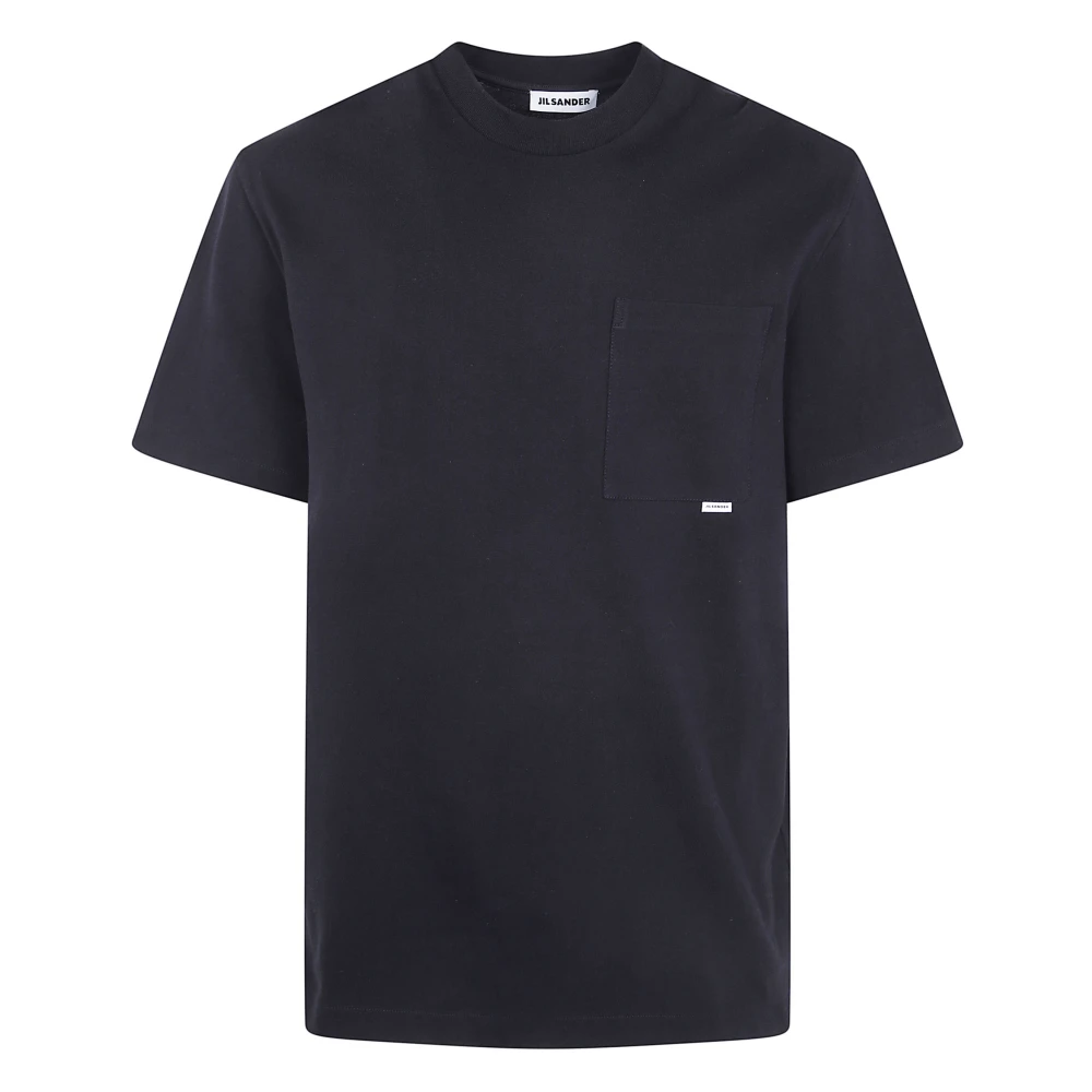 Jil Sander Mannelijk Zwart Tops Heren, M, T-Shirts