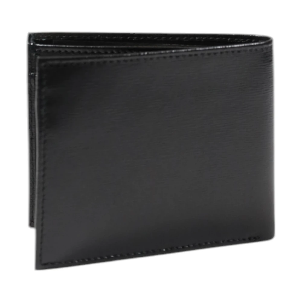 Guess Leren Herenportemonnee Lente Zomer Collectie Black Heren