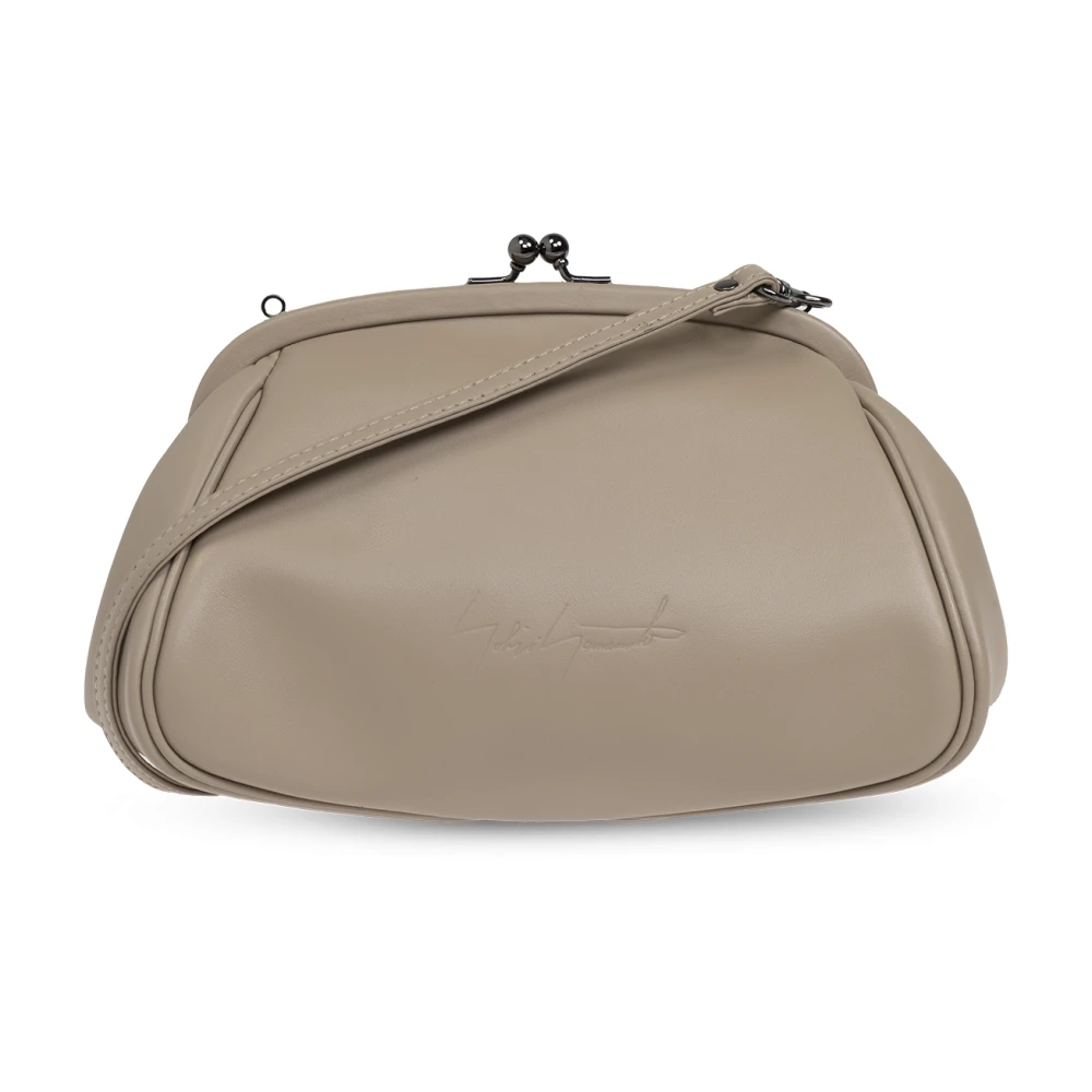 Yohji Yamamoto Schoudertas uit de Discord-collectie Beige Unisex