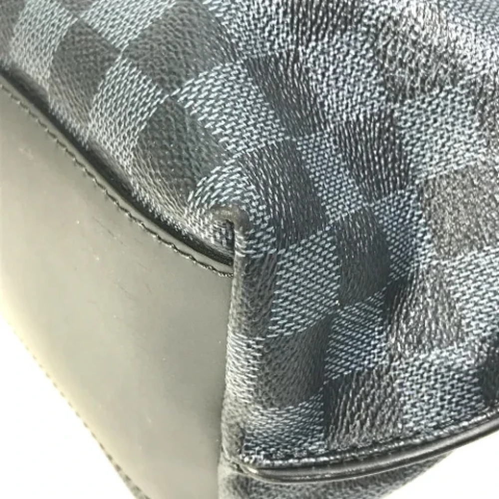 Louis Vuitton Vintage Pre-owned Fabric shoulder-bags Blue Heren