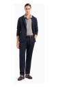 polo-gris-avec-motif-jacquard