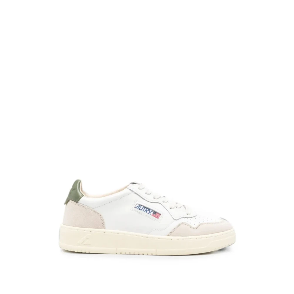 Autry White Sneakers, Male, 13 Uk, Medalist Low
