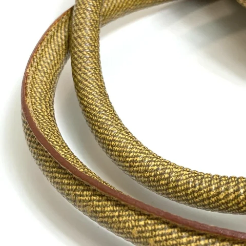 Fendi Vintage Pre-owned Leather fendi-bags Beige Dames