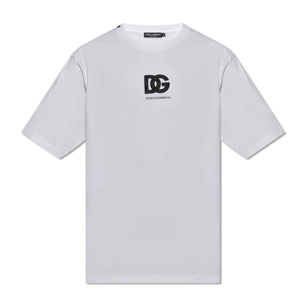 Dolce & Gabbana T-shirt med logotyp White, Herr
