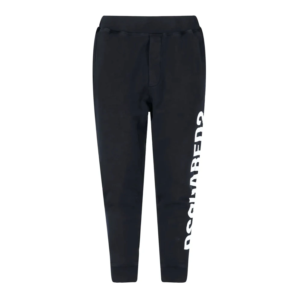 Dsquared2 Logo Print Trainingsbroek Black Heren