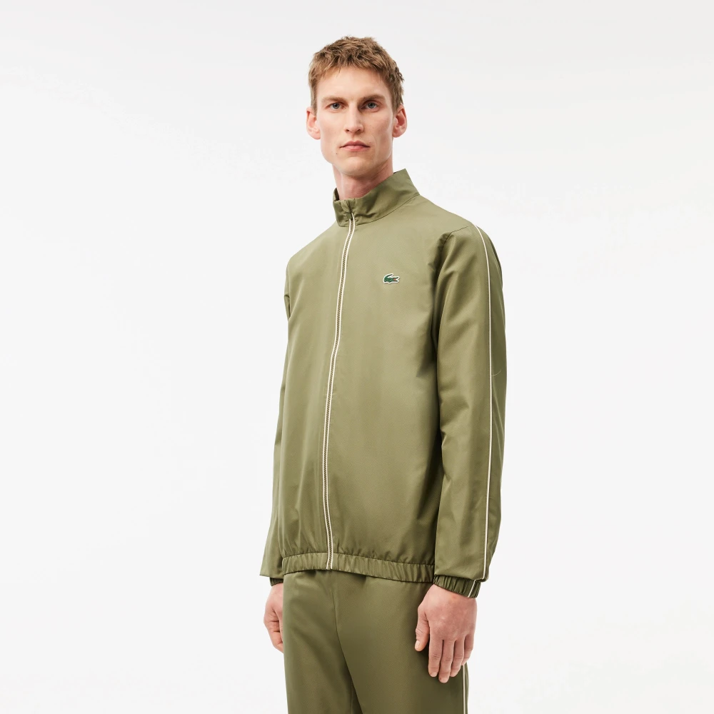 Lacoste Groen Heren Trainingspak Diamant Taft Green Heren