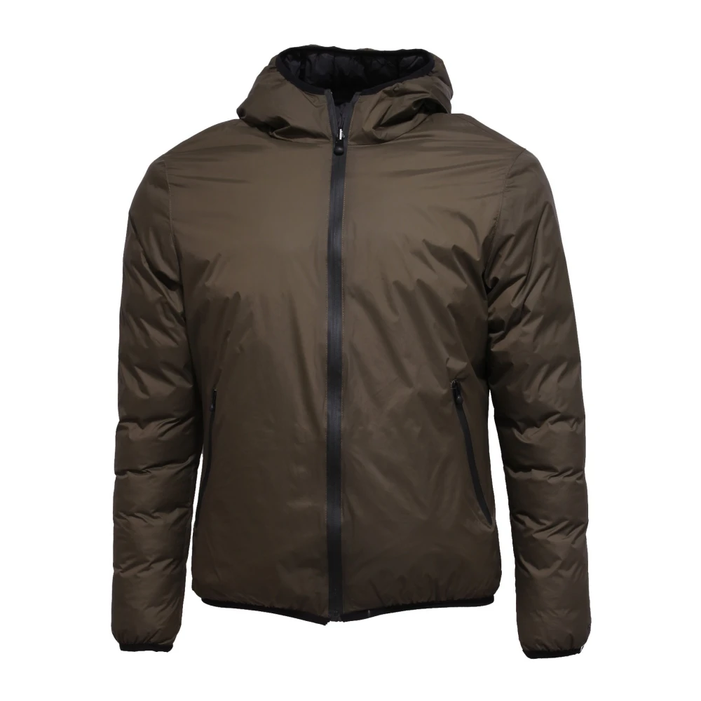 Gaudi Men's Green Winter Jackets, Xs, Reversible Jacket