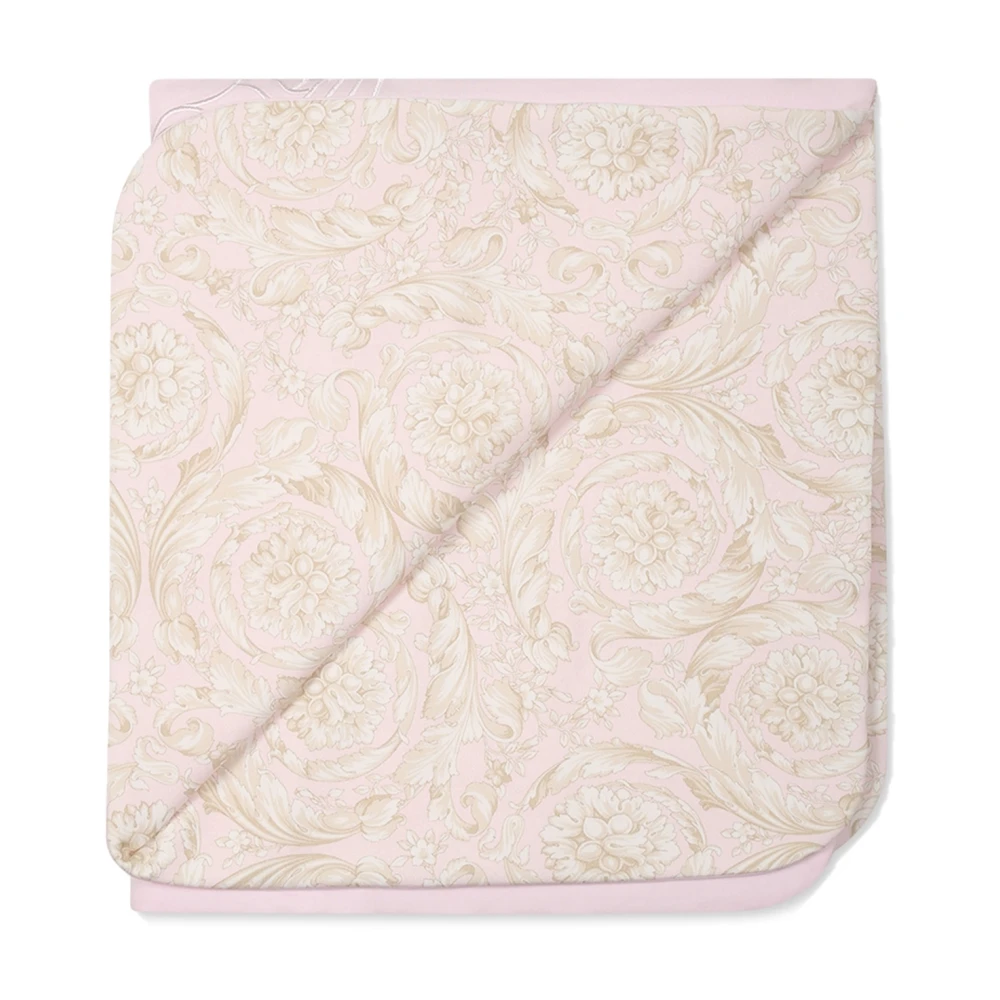 Versace Luxe Roze Barok Deken Pink Unisex