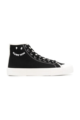 logo-high-top-canvas-sneakers