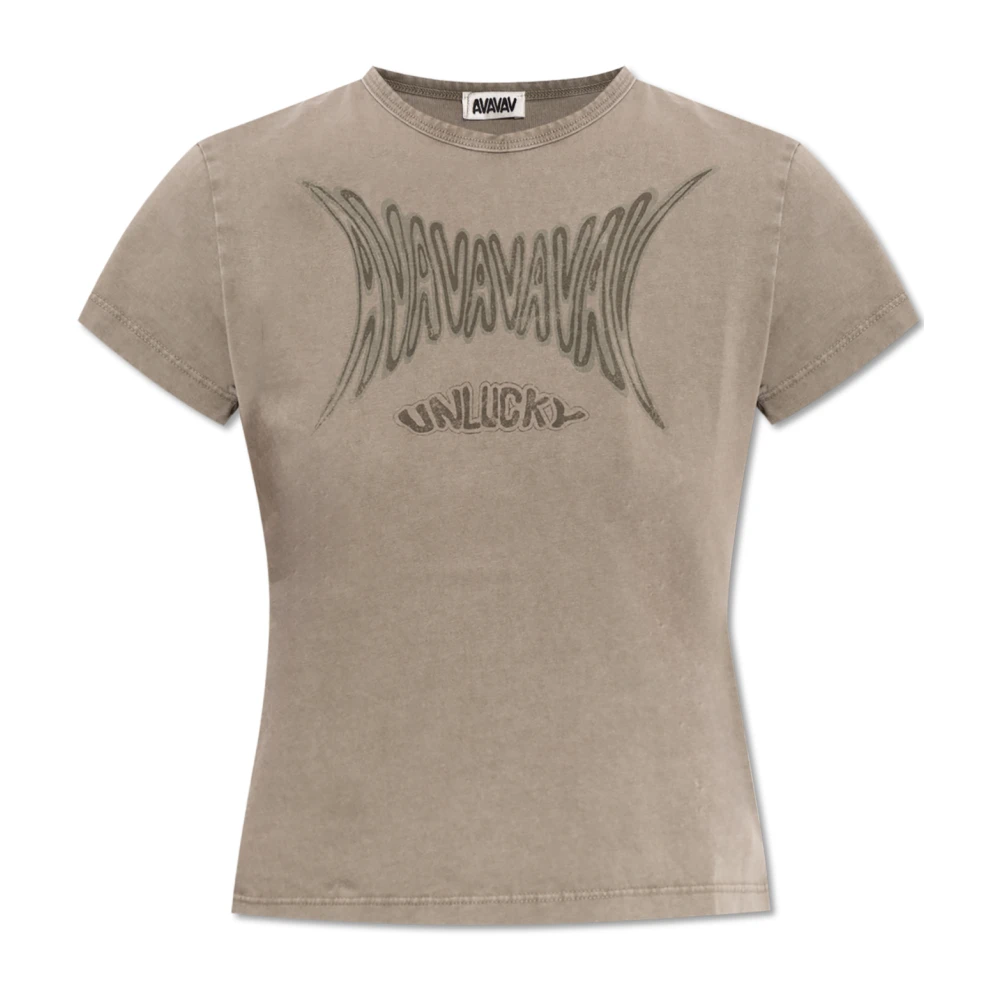 Avavav - Tops > T-Shirts - Beige - Avavav - Modalova