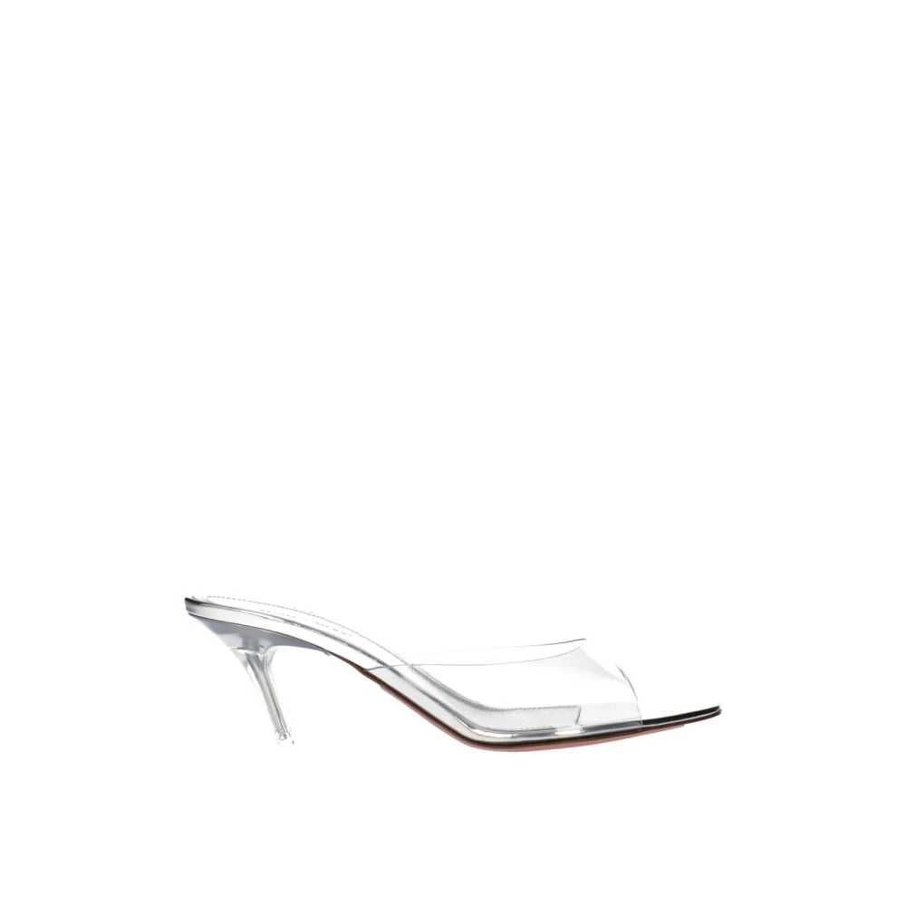 Amina Muaddi Donna Grigio Scarpe, 39 Eu, New,