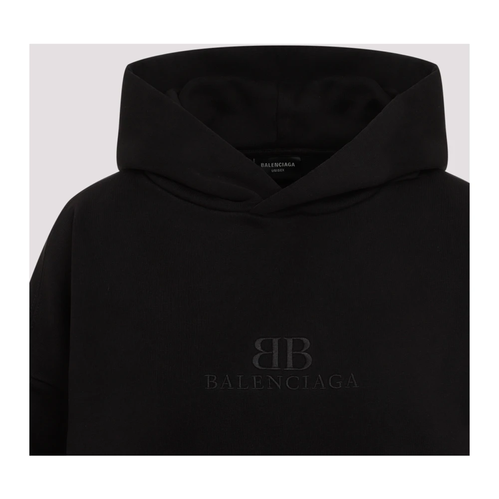 Balenciaga Zwarte Was Hoodie Black Dames