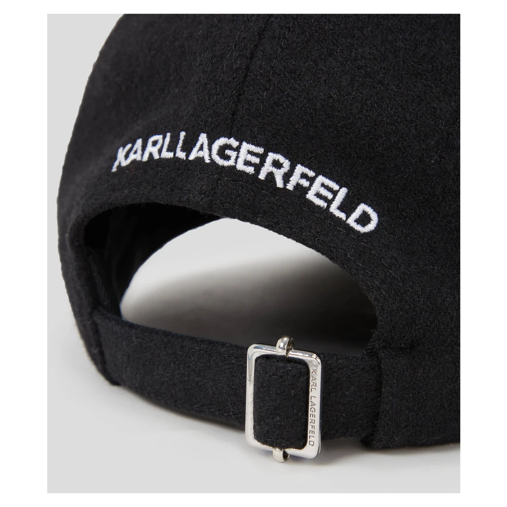 Karl Lagerfeld Wollen pet K Ikonik Black Dames