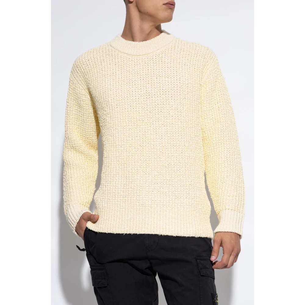 Stone Island Capsuletrui Marina Yellow Heren