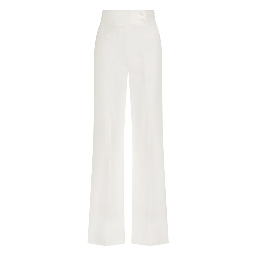 Nicowa Coreana Twill Broek White Dames