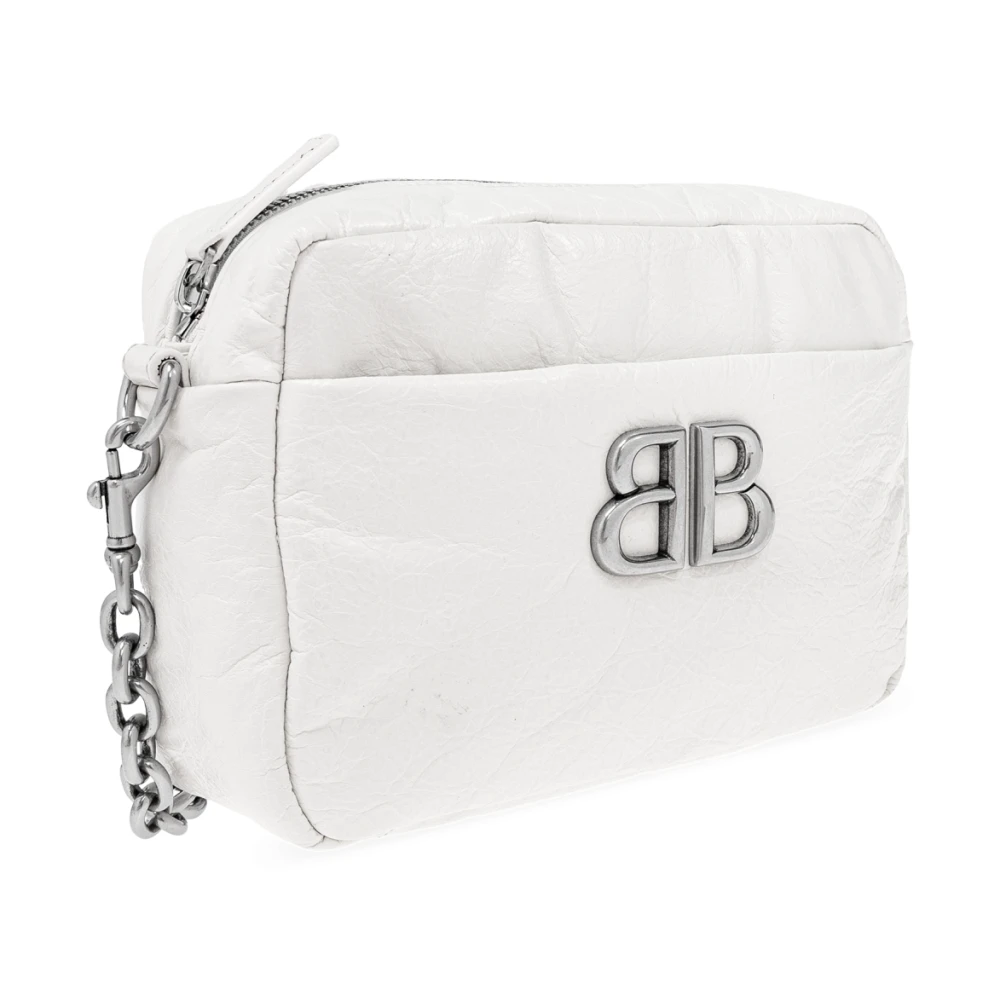 Balenciaga Schoudertas Monaco White Dames