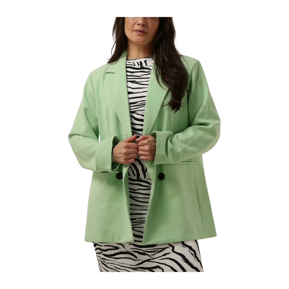 Y.A.S Mint Oversized Blazer Trendy Look Green Dames