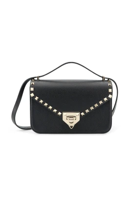 Studded Flap Crossbody Bag