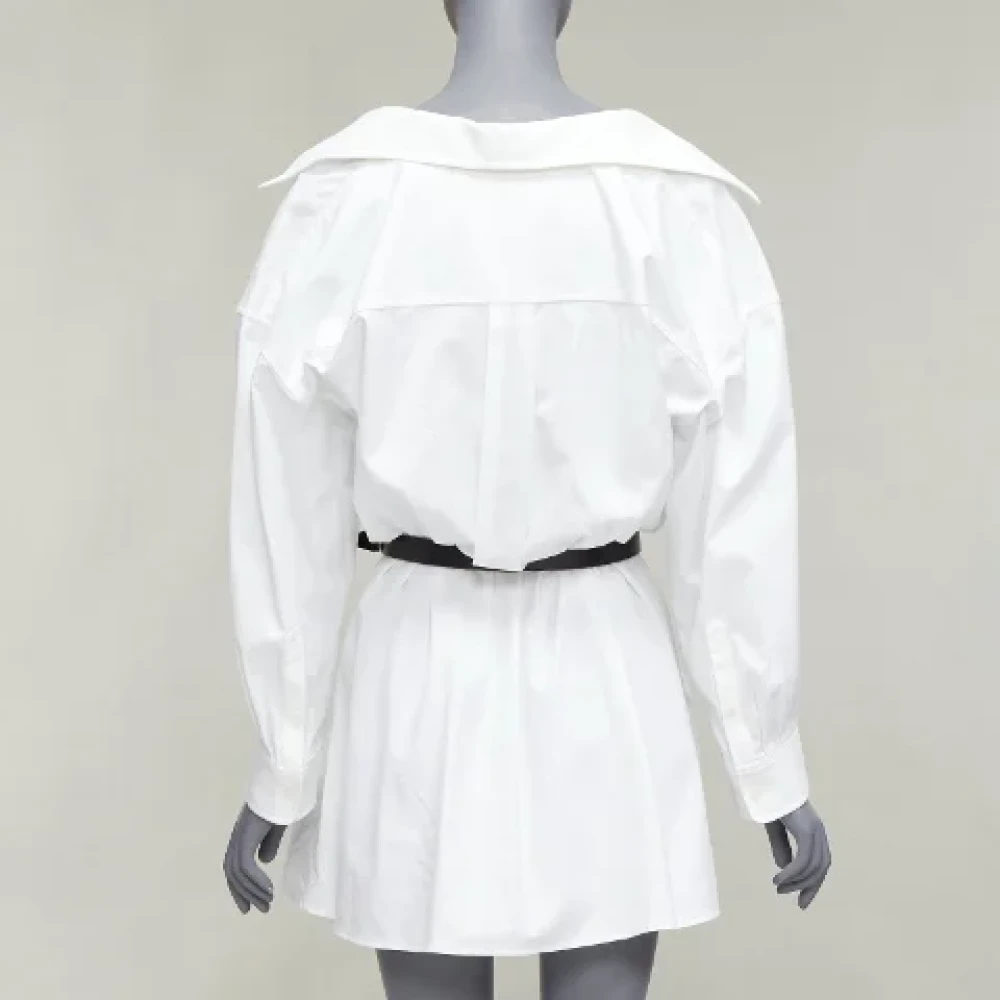 Alexander Wang Pre-owned Cotton dresses White Dames