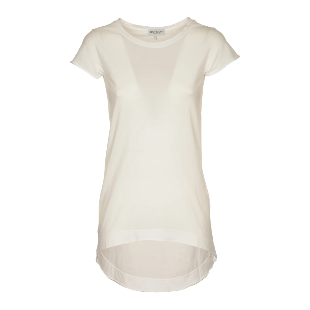 Dondup T-Shirt Collectie White Dames